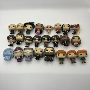 Harry Potter Funko Mystery Minis Lot 24 Hagrid Dumbledore Dobby Luna Loose